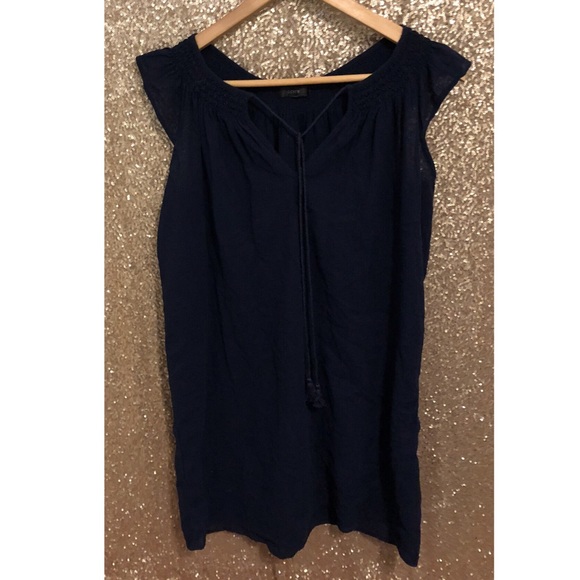 J.Crew Sz S Flutter Beach Tunic Dress EUC - Picture 3 of 4